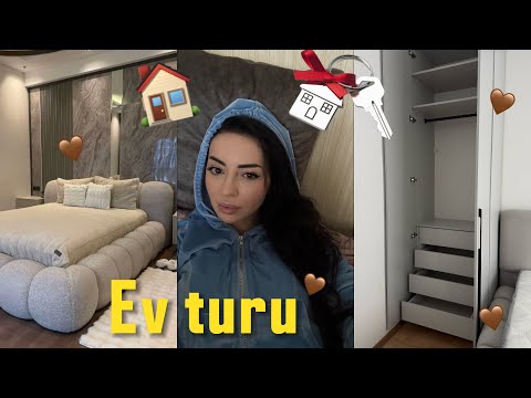 KİRAYƏDİ? CEHİZ MEBELLƏRİM 😍 EV TURU 🤎 VLOG Ayka 14