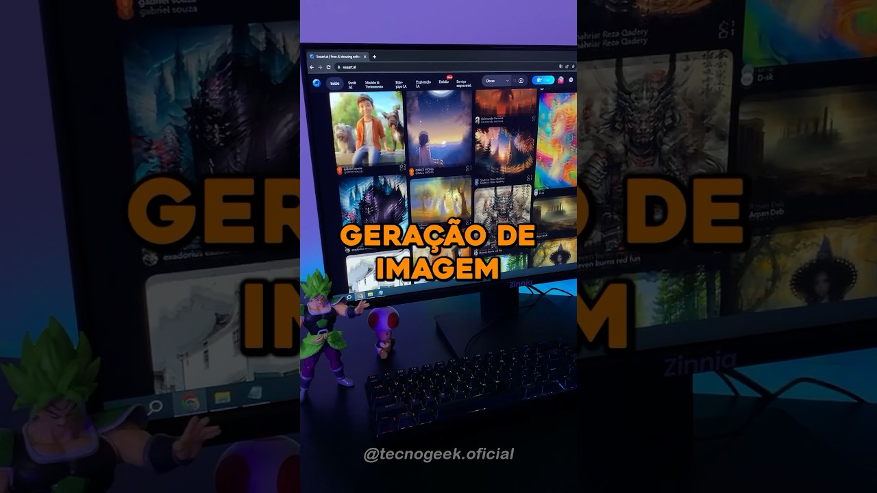 Inteligência Artificial que CRIA IMAGENS GRÁTIS (No Celular e PC)