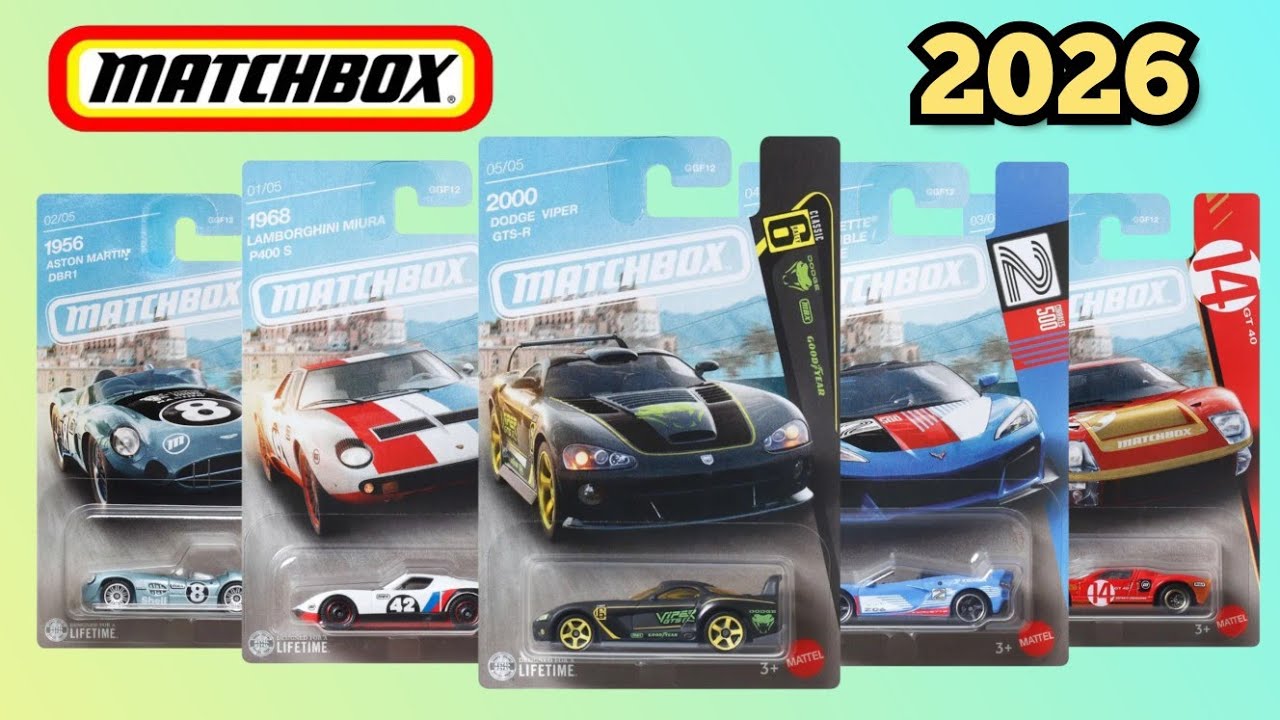 2026 Matchbox Supercars Mix Is on Its Way - autoevolution