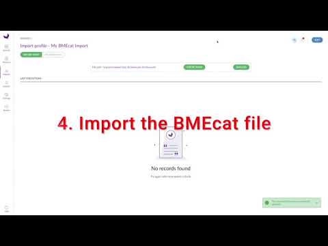 The BMEcat Import Connector for AKENEO PIM