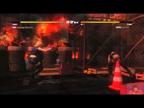 DOA5U Replay 492: Bannana_Eater84(Tina) vs Gruff757(Lisa)