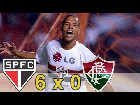 São Paulo 6 x 0 Fluminense l Campeonato Brasileiro 2002 l Gols ESPN
