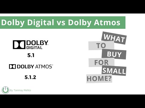 DOLBY DIGITAL 5.1 vs DOLBY ATMOS 5.1.2 Which is best? | Should you Upgrade?