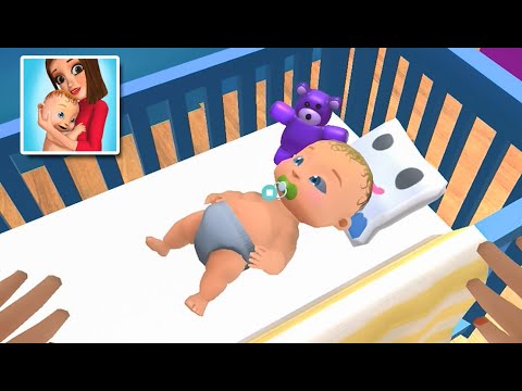 Virtual Mother Simulator Game - Happy Family Life - Gameplay Walkthrough #1 (iOS, Android)