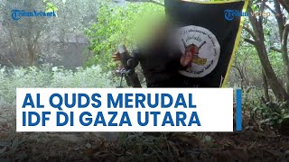 Brigade Al-Quds Lesatkan Rudal ke Zionis saat IDF Tengah Menyerang Kamp Jabalia di Gaza Utara
