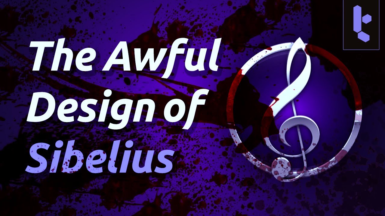 Music Software & Bad Interface Design: Avid’s Sibelius