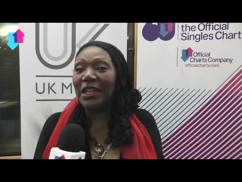 Boney M. lead singer Liz Mitchell at the UK Official Charts 60th Anniversary Celebration (Dec. 2012)