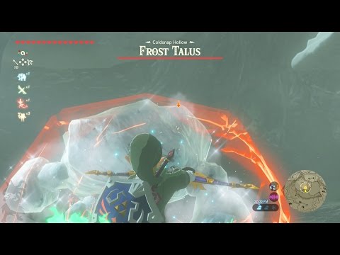 Field Boss | Frost Talus - The Legend of Zelda: Breath of the Wild