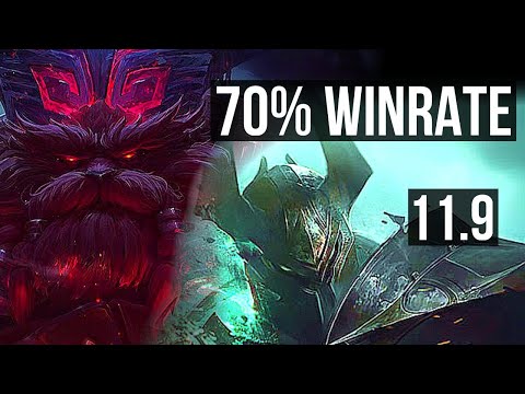 ORNN vs MORDEKAISER (TOP) | 8/1/16, 70% winrate, Godlike | EUW Grandmaster | v11.9