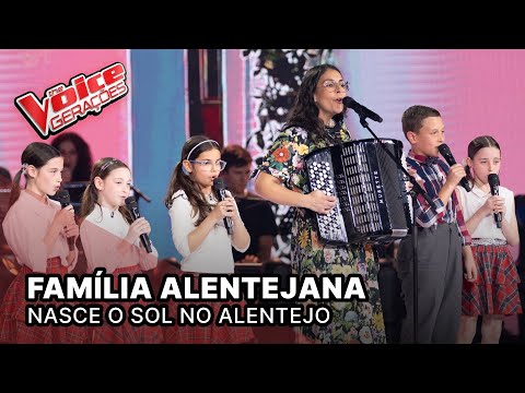 Família Alentejana - "Nasce o Sol no Alentejo" | Provas Cegas | The Voice Gerações 2025