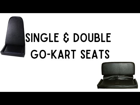 Manco Single & Double Go-Kart Seats: Comfort and Durability for Your Ride