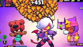 COLETTE NONSTOP to 500 Trophies! Brawl Stars