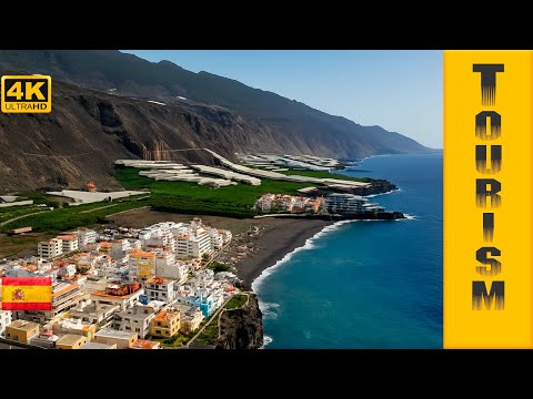 Puerto de Naos, La Palma: Volcanic Beach, Punta Lava Lighthouse, Meliá 4K