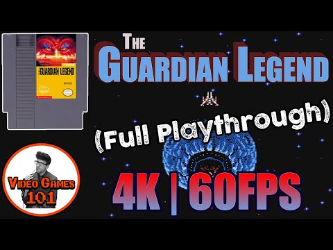 The Guardian Legend | No Death Playthrough | 4K 60FPS | Video Games 101