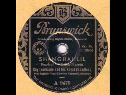 GUY LOMBARDO AND HIS ROYAL CANADIANS - Shanghai Lil 78 rpm disc