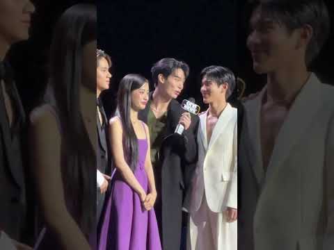 Cute stare of Nong Fourth to his P'Win! 😍❤️ #winmetawin #fourthnattawat