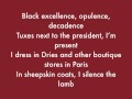 Jay-Z ft. Kanye West Murder To Excellence Lyrics