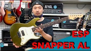 Video thumbnail for ESP「SNAPPER AL」を弾かせていただきました！！ by 西尾知矢