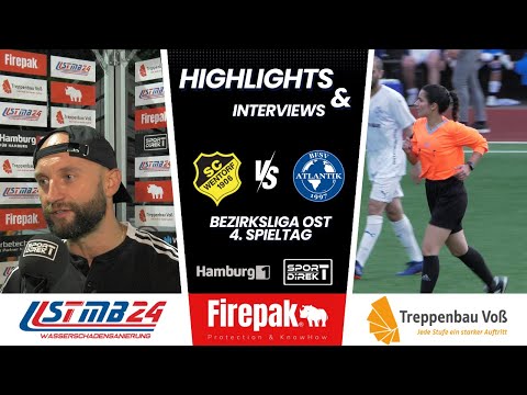 SC Wentorf - Atlantik 97 Bezirksliga Ost 4. Spieltag