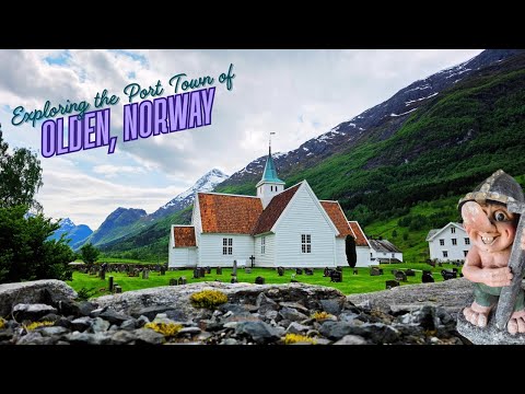 Exploring The Port Town of Olden, Norway.