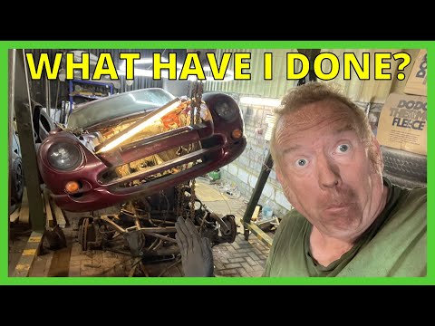 Cheapest TVR Cerbera in the UK !! Can we take body off on our own !