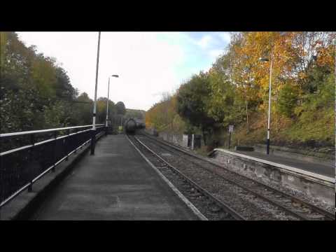 Freight Trains at Heworth with GBRf Class 66 and DB Class 60 Locomotives 26th October 2011.wmv