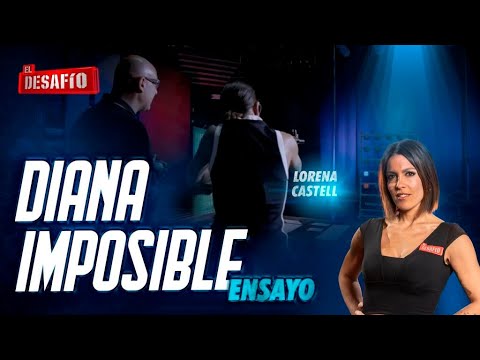 Precisión máxima. Lorena Castell ensaya su prueba de puntería - El Desafío