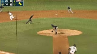 Charleston's Tejeda drives in game's lone run