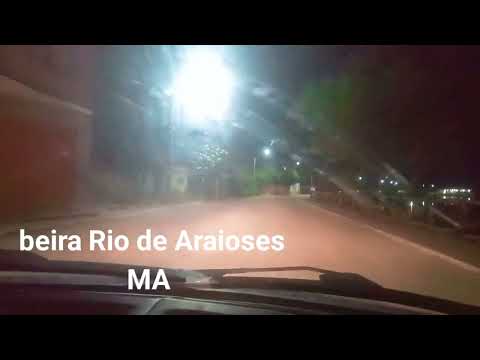beira Rio de Araioses Maranhão a noite