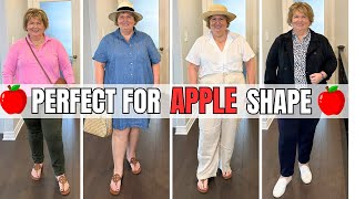 5 Spring 2025 Fashion Trends Apple-Shaped Women Over 50 NEED to Try! 🍎🌸