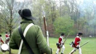 preview picture of video 'Lexington and Concord, Battle at Tower Park Parker's Revenge Reenactment'