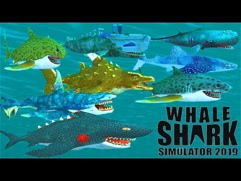 Whale Shark Attack Simulator 2020 - PRESENTING ALL SHARKS & MONSTERS  - Android Gameplay  [FHD]