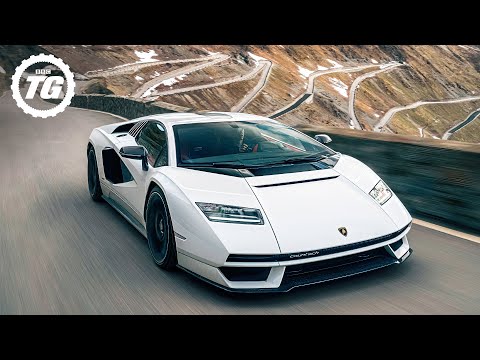 FIRST DRIVE: Lamborghini Countach - £2.2m Reborn Supercar Tested On The Stelvio Pass | Top Gear