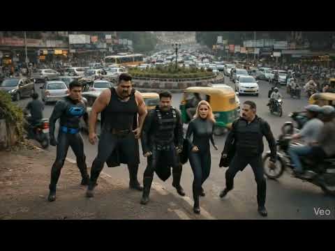 Foreign Superheroes Tried Crossing Road in India..… Then This Happened 😳