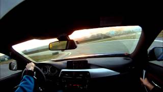 preview picture of video 'BMW F30 335i short test drive - Vysoké Mýto'