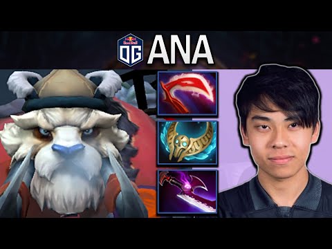 OG.ANA SMURF TUSK WITH 20 KILLS & SILVEREDGE - DOTA 2 7.31 GAMEPLAY