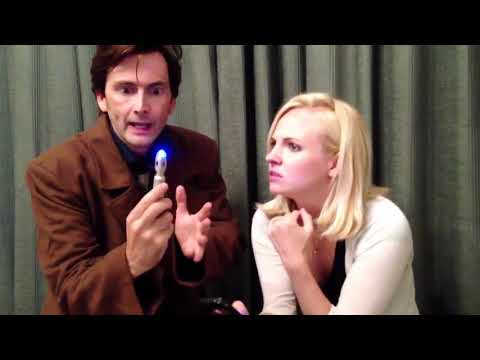 David Tennant plays Doctor Who in new video with wife Georgia Tennant - the Tenth Doctor returns