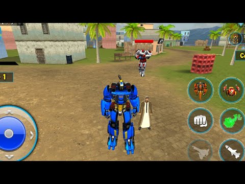Flying Ghost Robot Car Games: Transforming Robot Games Gameplay