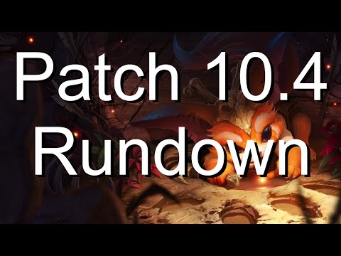 League of Legends Patch 10.4 Rundown
