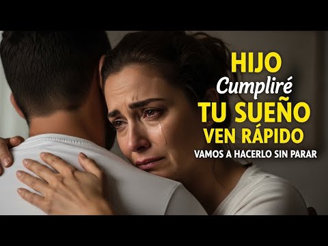 An unforgettable moment: a son's request to his mother...