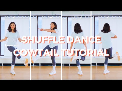 SHUFFLE DANCE TUTORIAL - HOW TO DO THE FIGURE 8 COWTAIL MOVE | Shuffling | Hip Hop