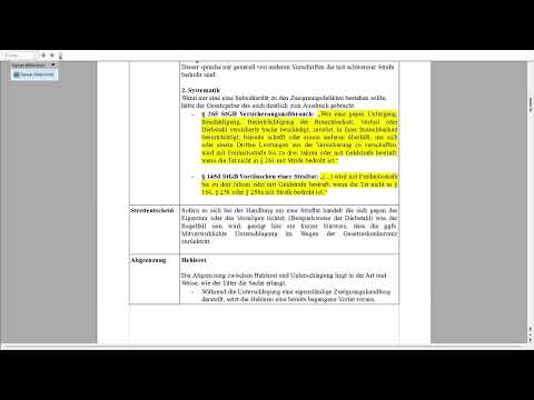 17. Embezzlement § 246 I StGB