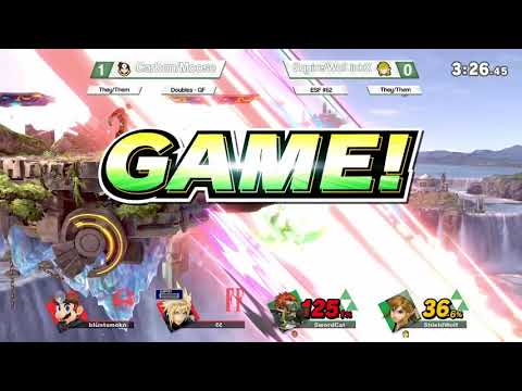 ESF #62 - Doubles GF - CarbonCopies/MooseSauce (Doc/Cloud) vs SquireLynx/WolfLinkX (Link/Ganon)