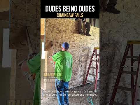 Chainsaw Fails - Dudes Being Dudes 72 #funny #fails #dudes