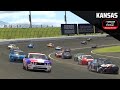 Big wrecks force overtime! iRacing: eNASCAR Coca-Cola Series playoffs at Kansas Speedway