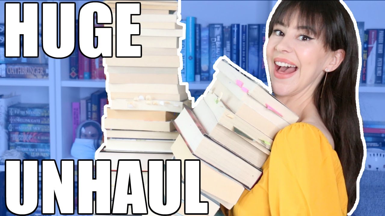 BIG BOOK UNHAUL (40+ BOOKS!) || Unhauling my Bookshelves
