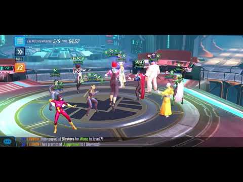 MSF War Practice - A-Force w/Wasp vs Astral