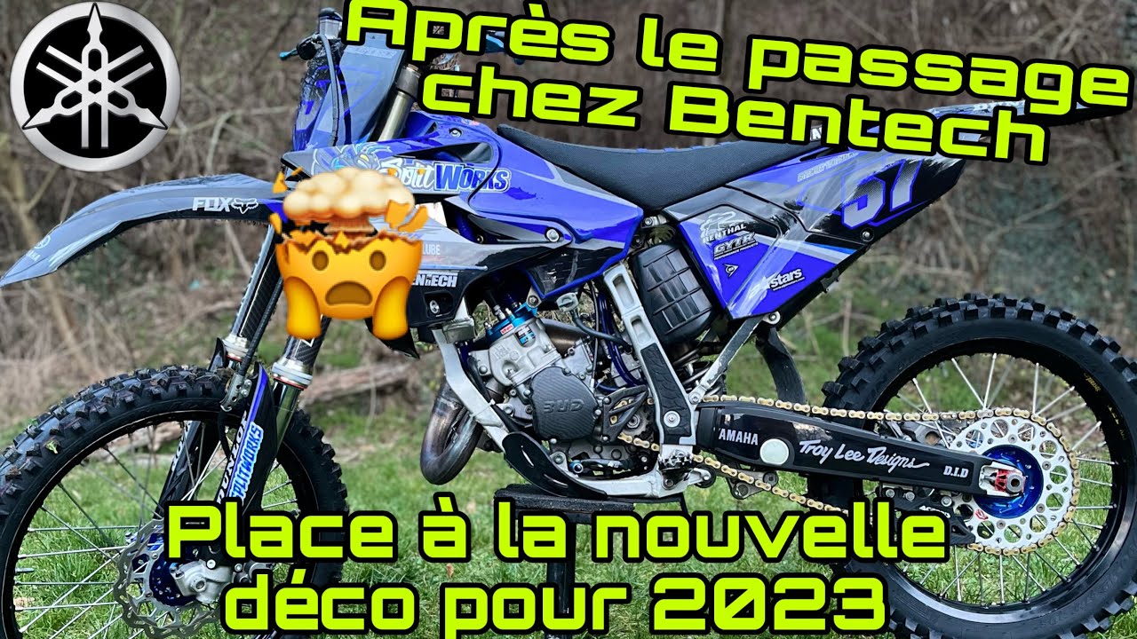 APRÉS LE PASSAGE CHEZ @bentech62670 NOUVEAU KIT DECO POUR LA 125 YZ