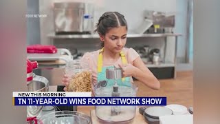 11-year-old in Tennessee wins Food Network Show