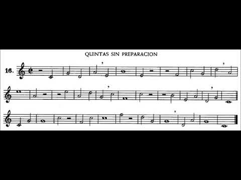 Método de Solfeo Hilarión Eslava Lección 16